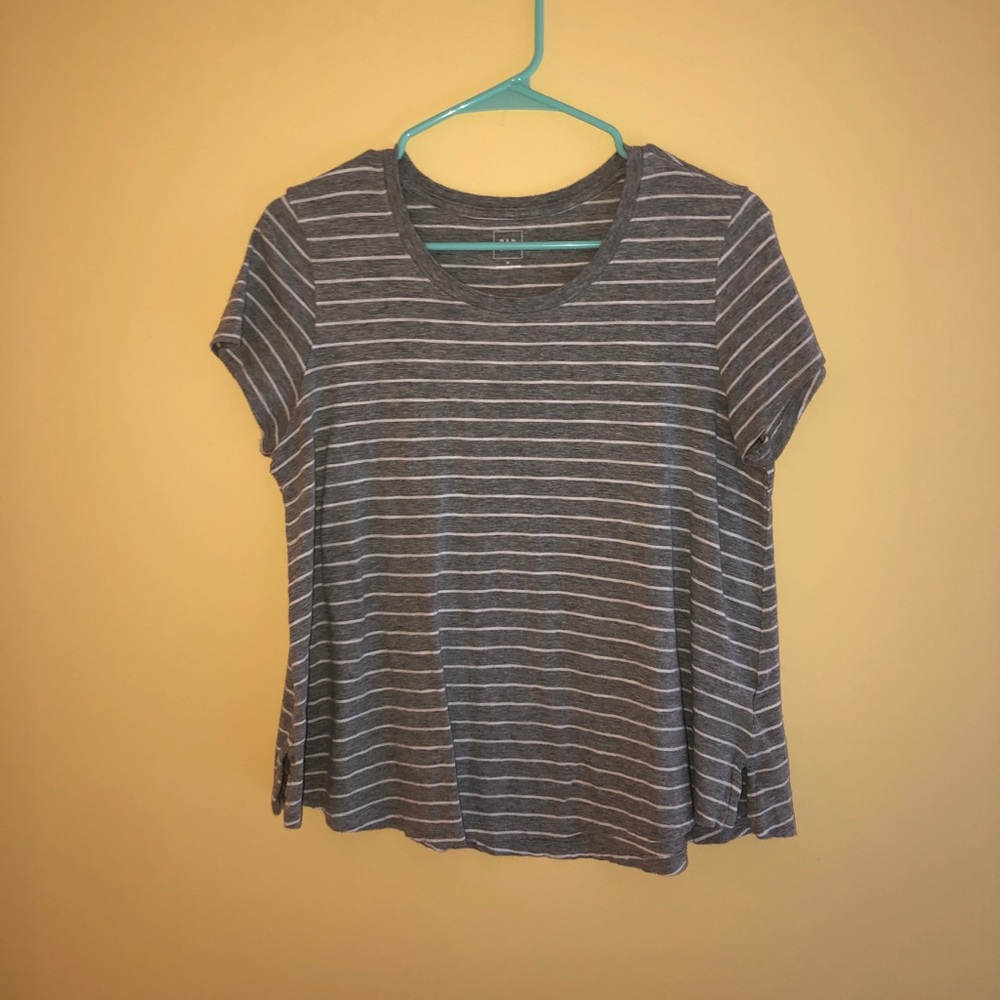 striped GAP shirt